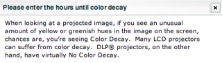 Color Decay description